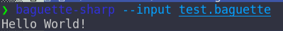 output